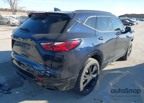 2020 Chevrolet Blazer Awd Rs из США, поврежденный, VIN 3GNKBKRS4LS648352